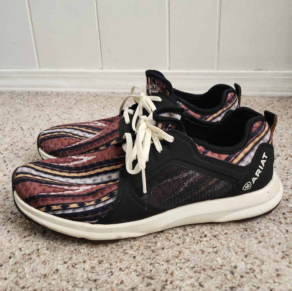 Ariat Black Aztec Athletic Shoes